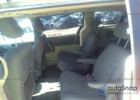 2010 Dodge Grand Caravan Sxt из США, поврежденный, VIN 2D4RN5D10AR191809